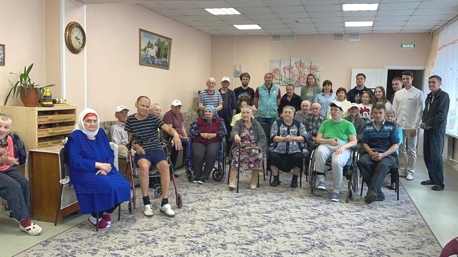 Сабантуй в доме-интернате для престарелых и инвалидов