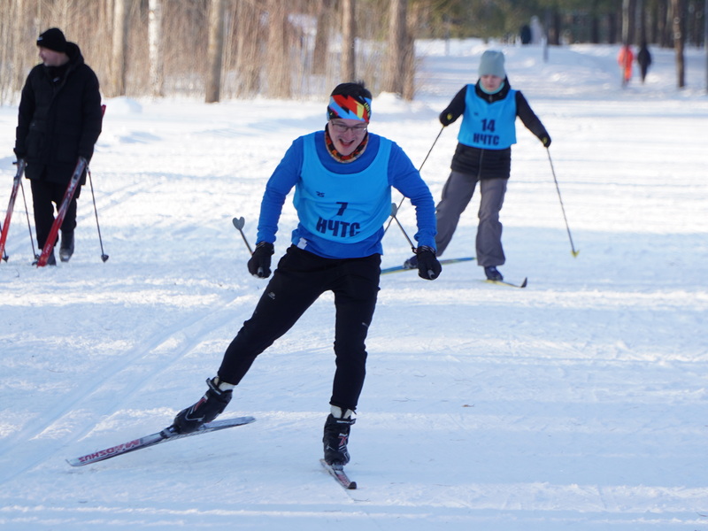 Теплоэнергетики - участники лыжных гонок